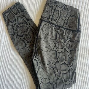 Varley Snake Print Leggings